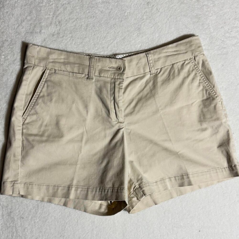 Crown-ivy Women's Tan and Cream Shorts